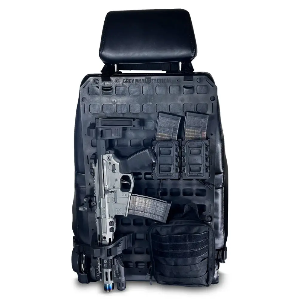 Grey Man Tactical - #201 - Vehicle Rifle Rack - Rubber Clamps - 15.25 X 25 Rmp™ Package 1