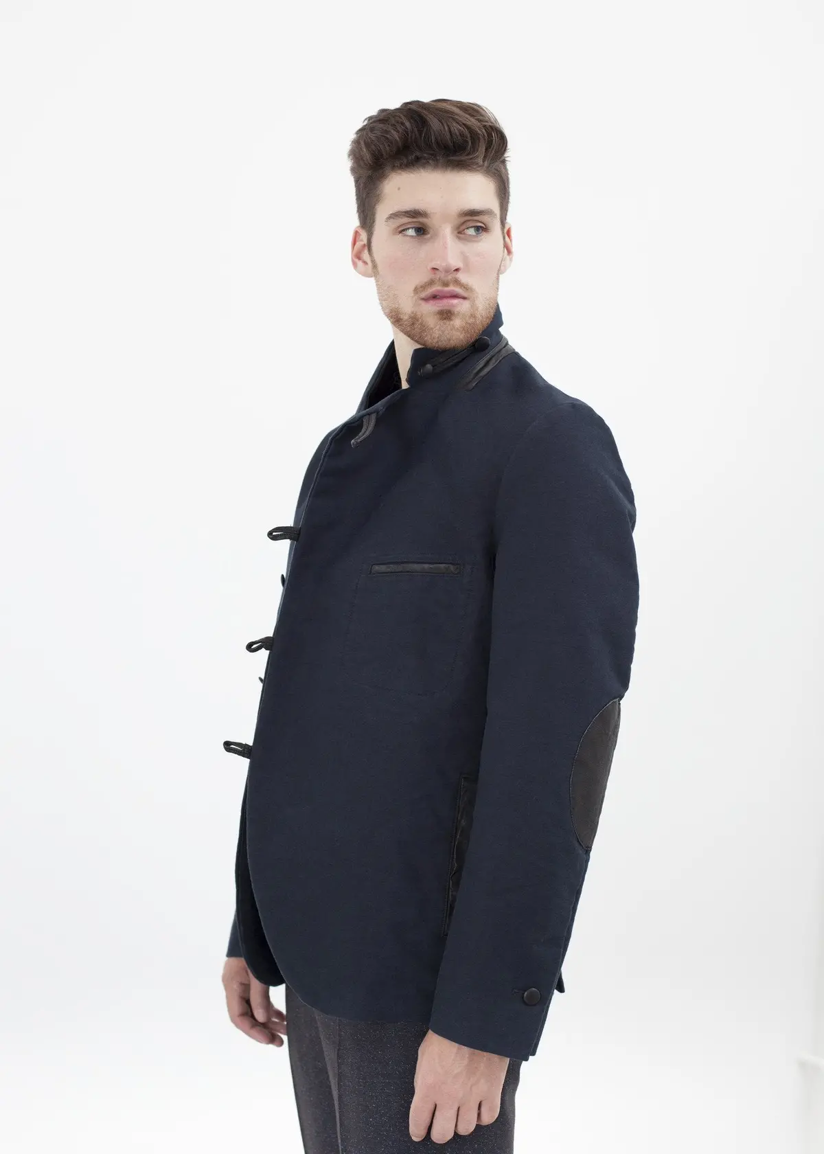 Taurin Jacket In Navy 1
