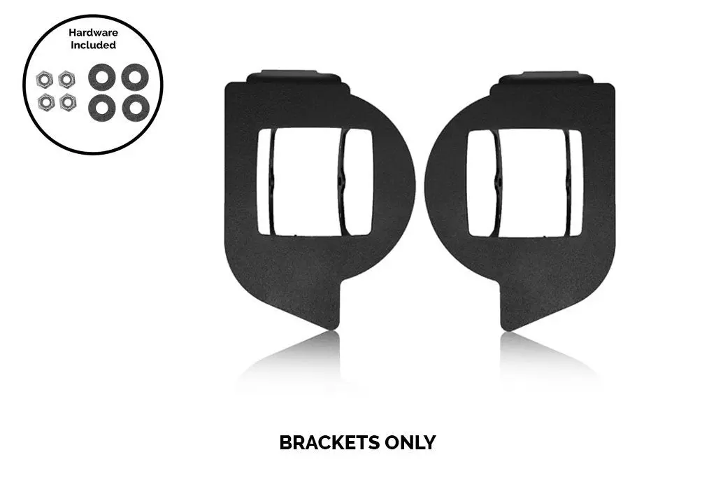 Cali Raised Led - Led Fog Light Pod Replacement Mounting Brackets - Toyota 4Runner (2014-2024) 1