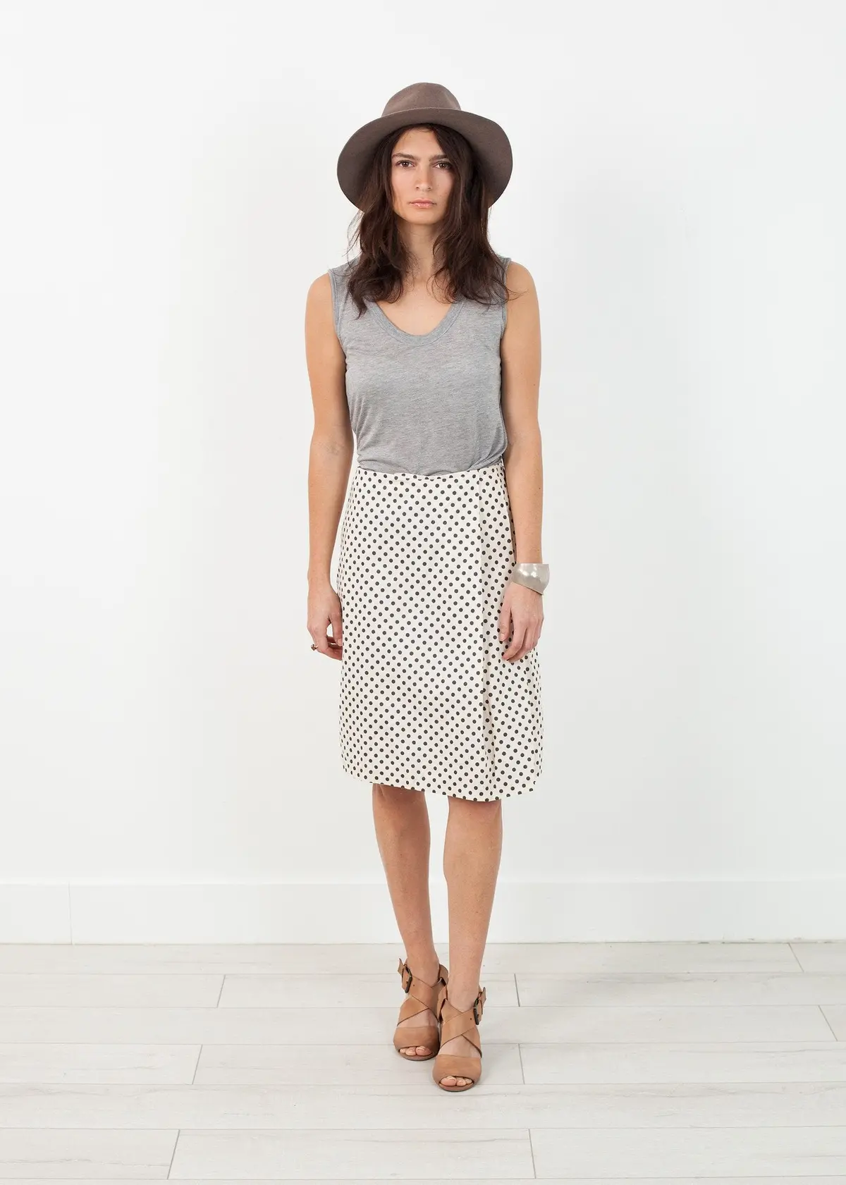 Pleated Skirt In Glitter Dots 3
