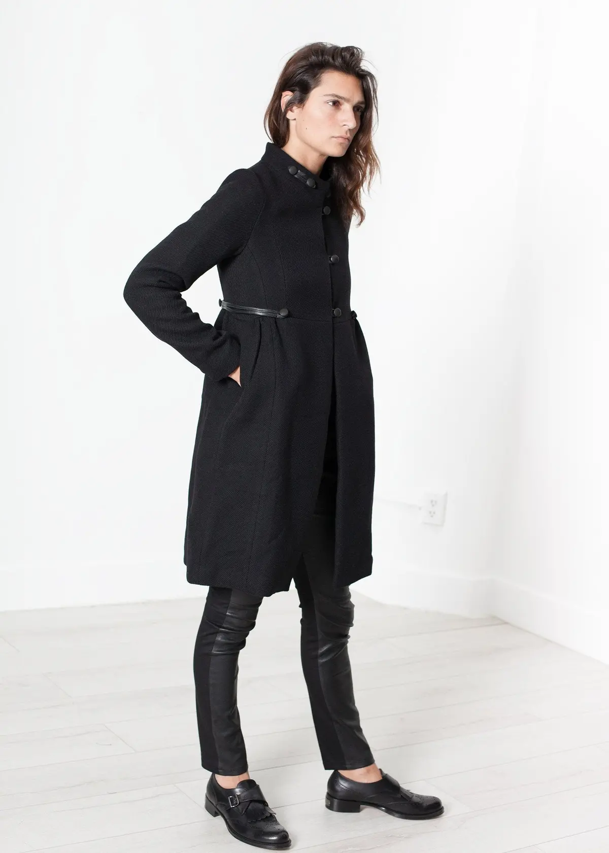 Zoulou Coat In Black 1