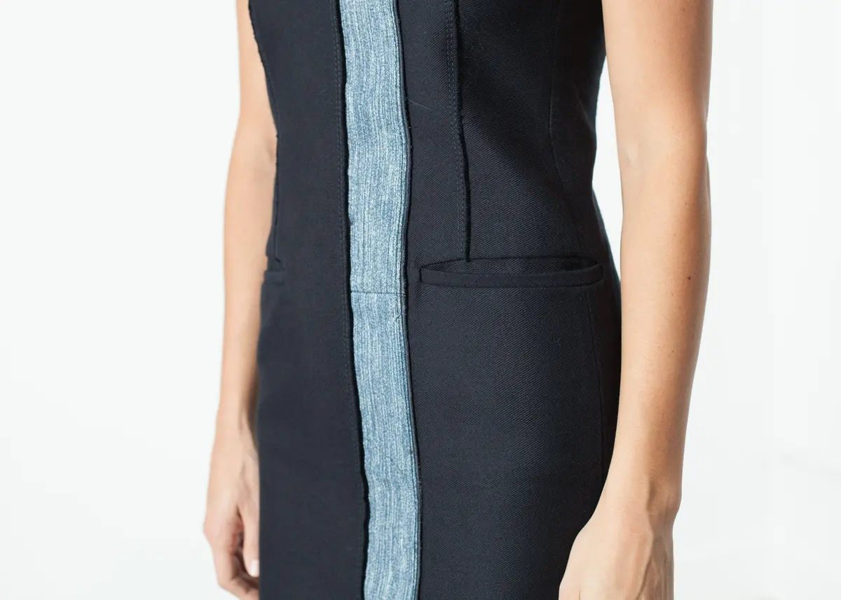 Denim Dress In Denim 2