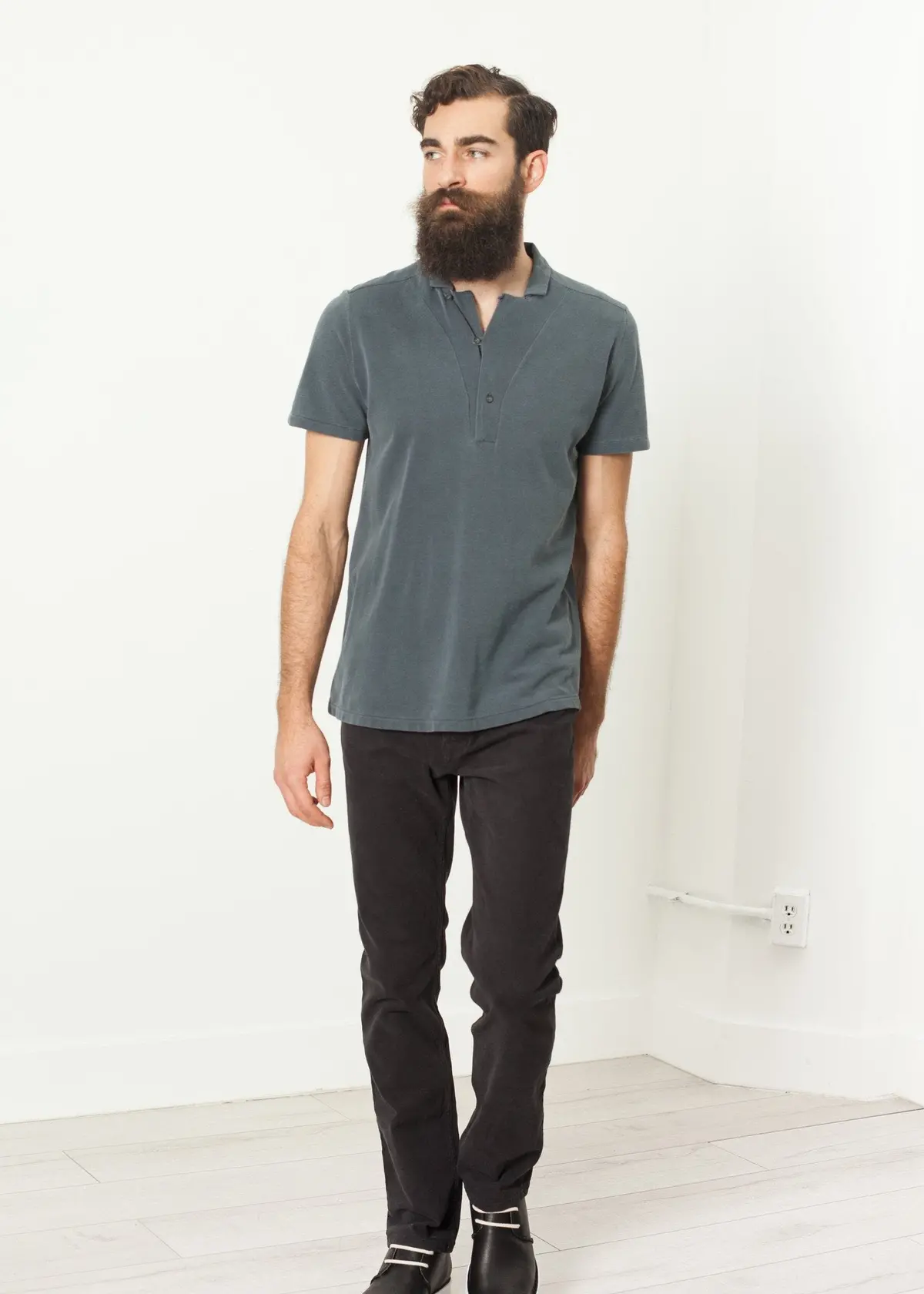 Lio Shirt In Grey 1