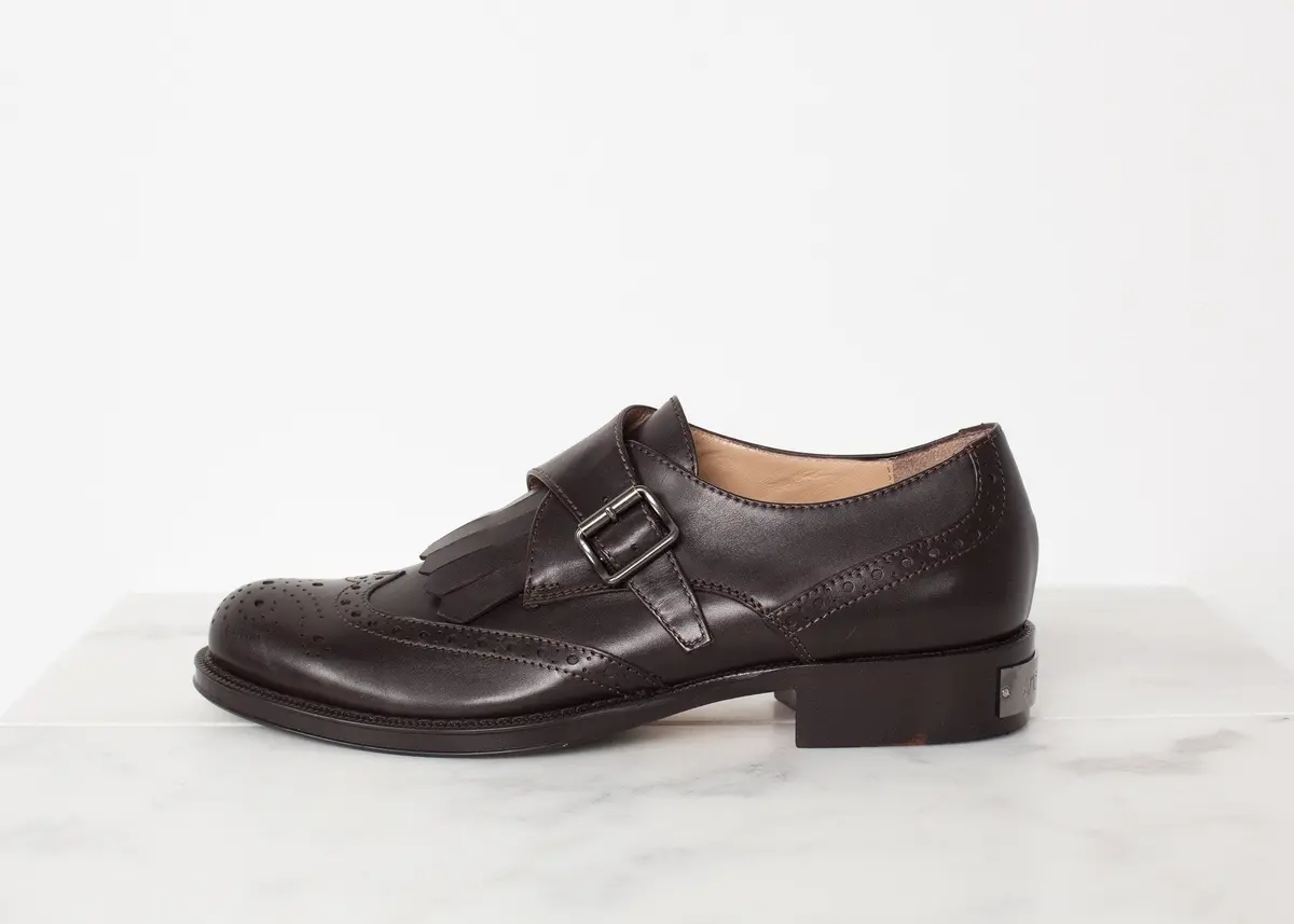 Golf Shoes In Brown 8