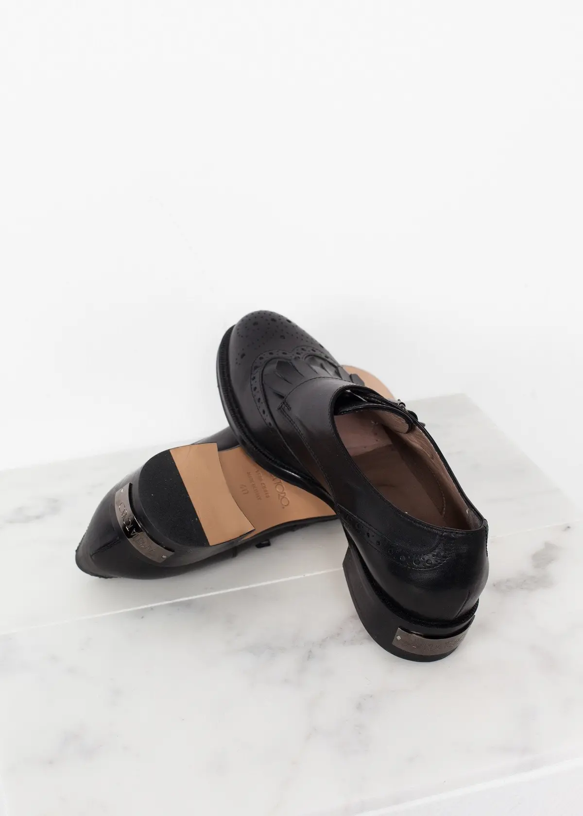 Golf Shoe In Black 4