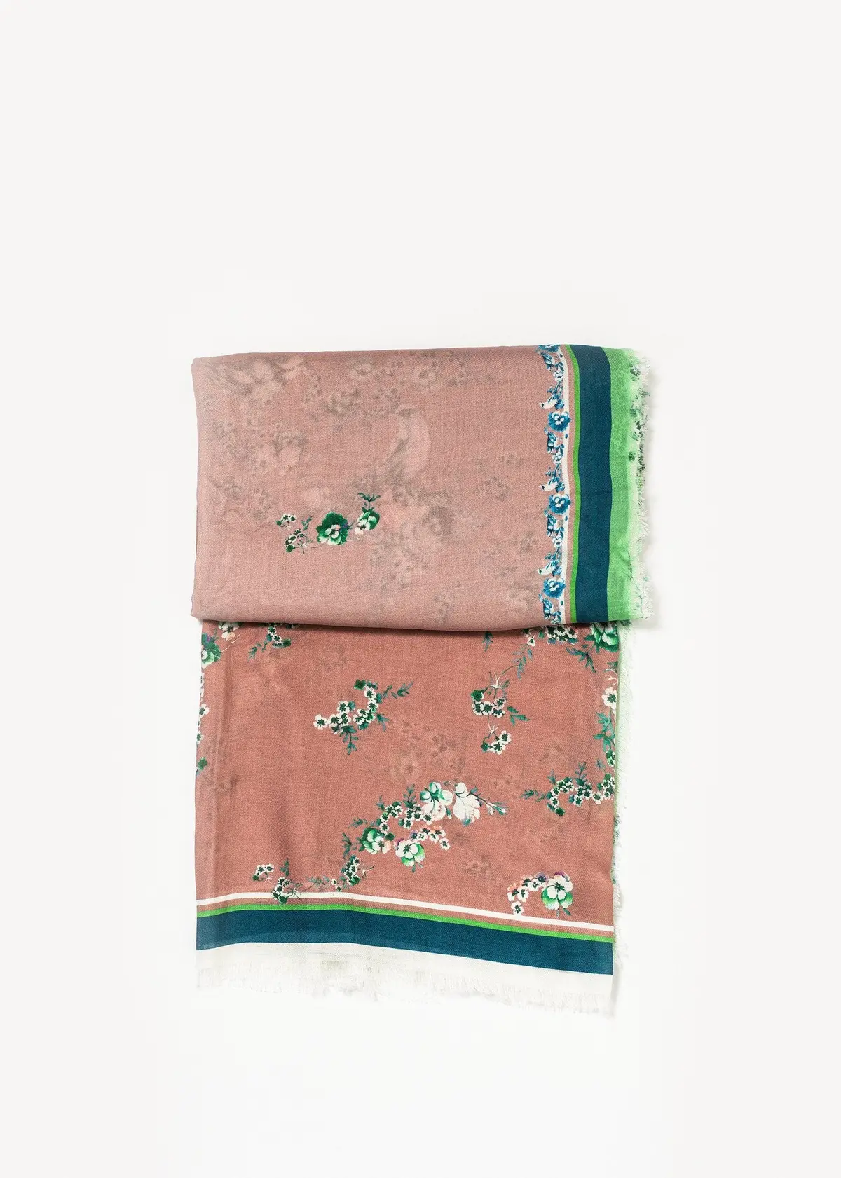Floral Cashmere Scarf 1