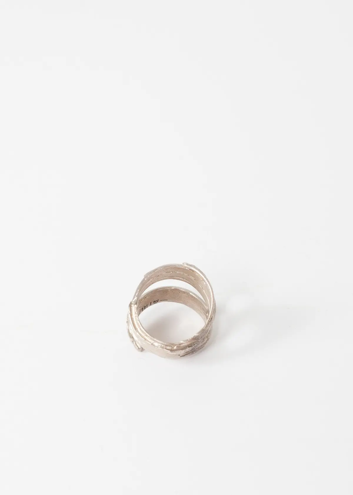 Silver Coil Ring In Sterling 2
