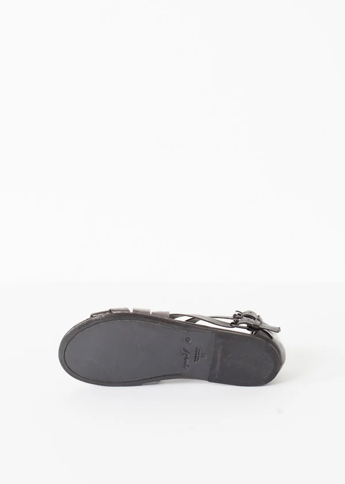 Wrap Sandal In Black/Steel 5