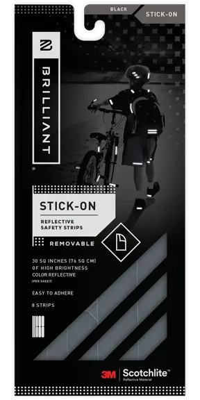 Brilliant Reflective Stick-On Strips 1