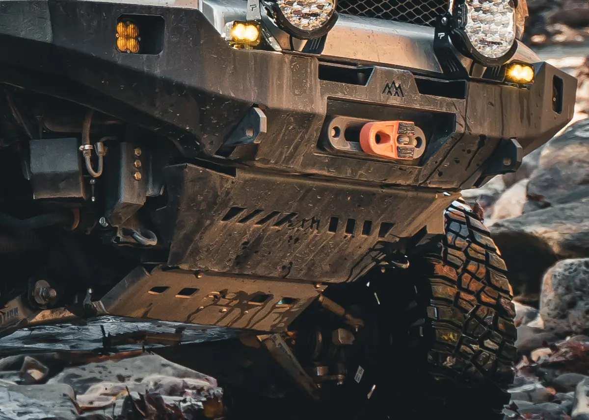 Backwoods Adventure Mods - Aluminum Connector Skid Plate - Toyota 4Runner (2010-2024) 1
