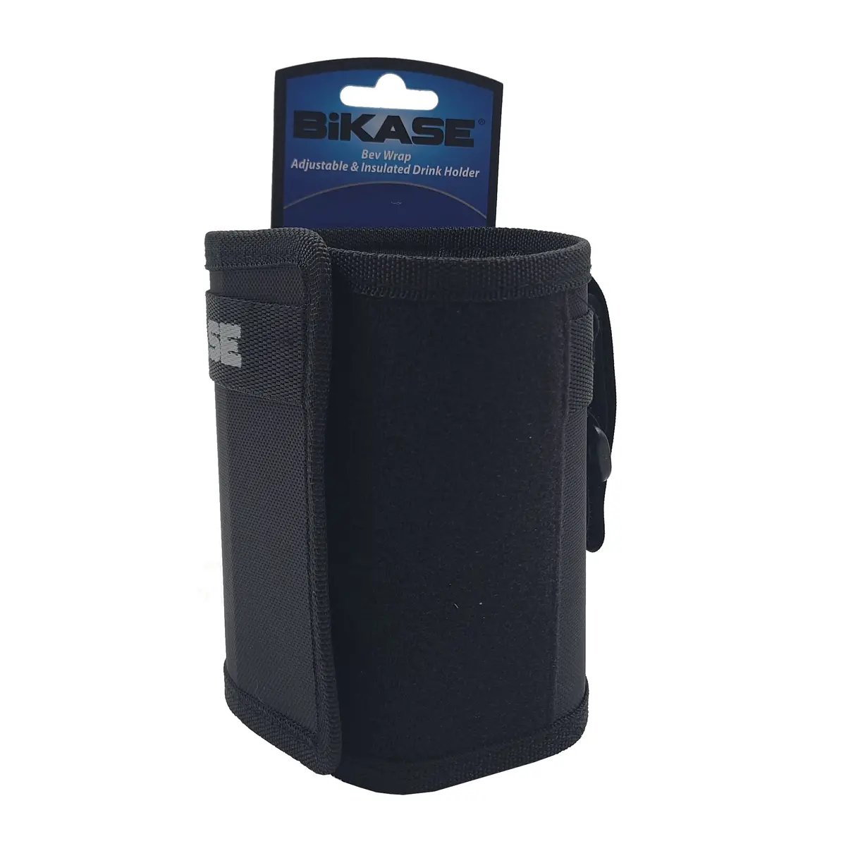Bikase Beverage Wrap Insulated Black Clip-On Bottle Cage 1