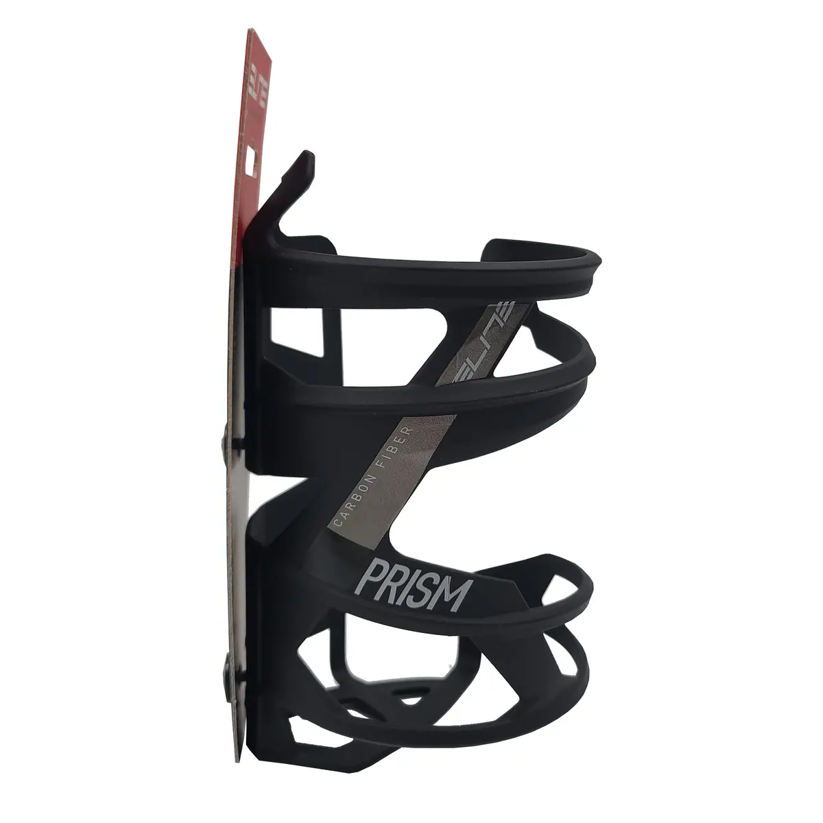 Elite Prism Matte Carbon Water Bottle Cage 4