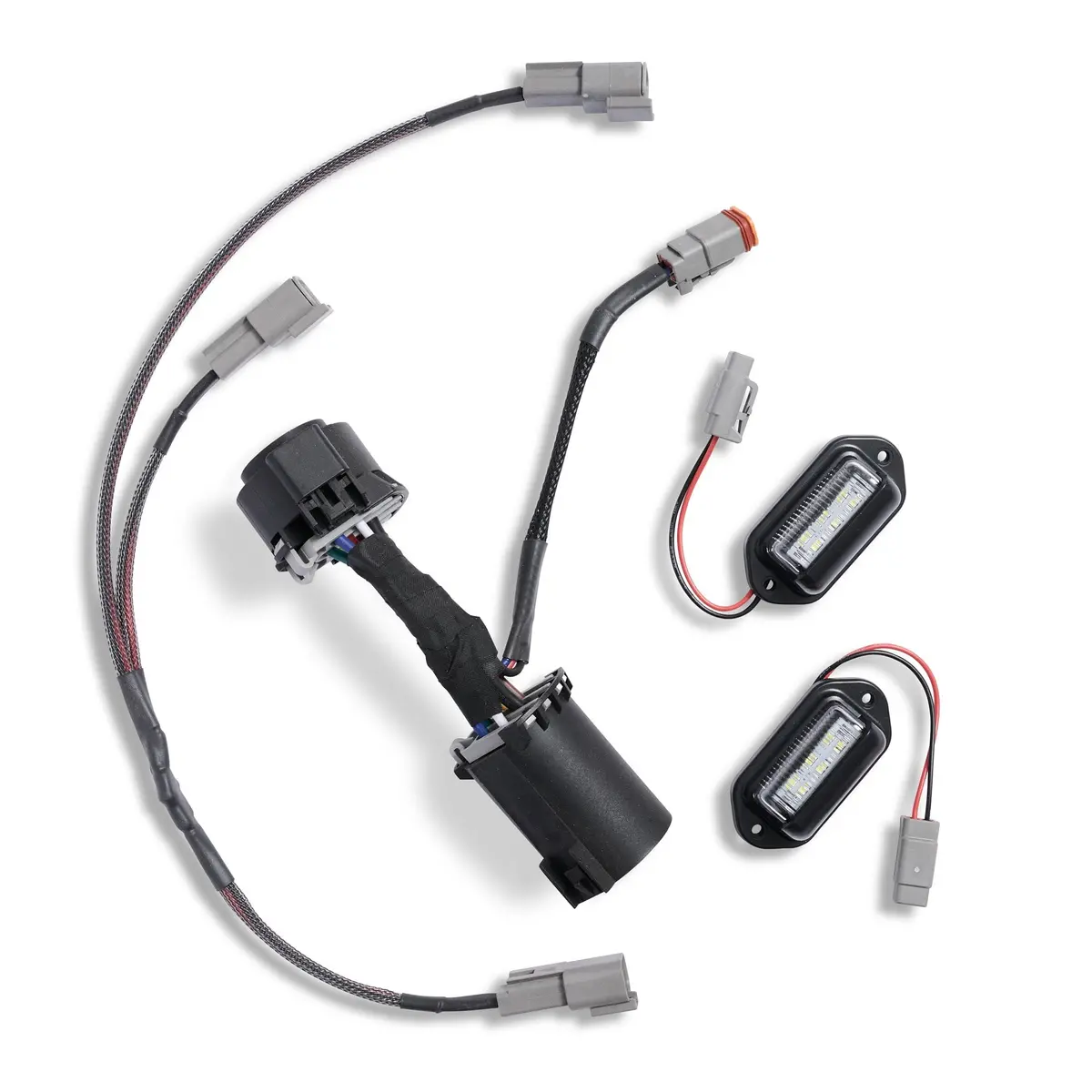 Drt Fabrication - License Plate Wiring Harness - Toyota Tacoma (2016-2023) 1