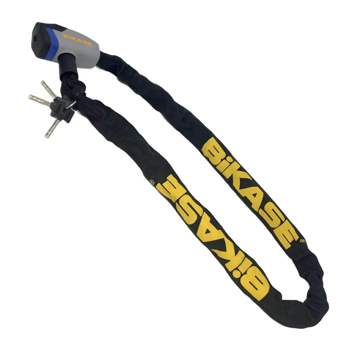 Bikase 7005 Chainkase X-Treme Chain Key Lock Titanium Enforced 4Ft 1