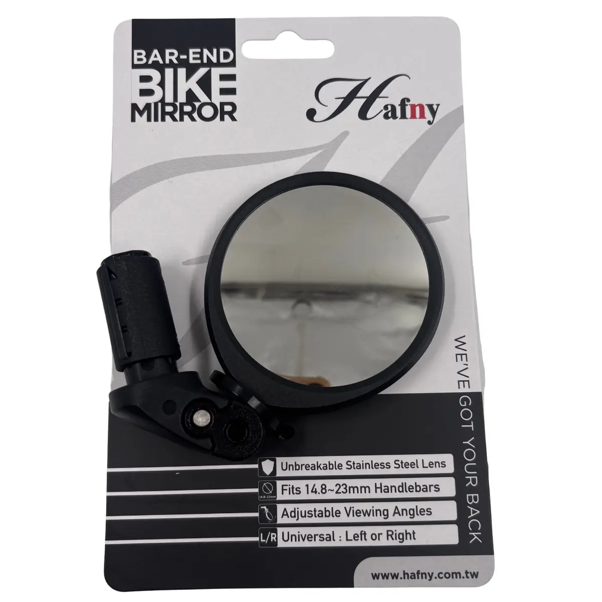 Hafny Hf-M853-Fr03 Stainless Steel Lens Bar-End Mirror 1