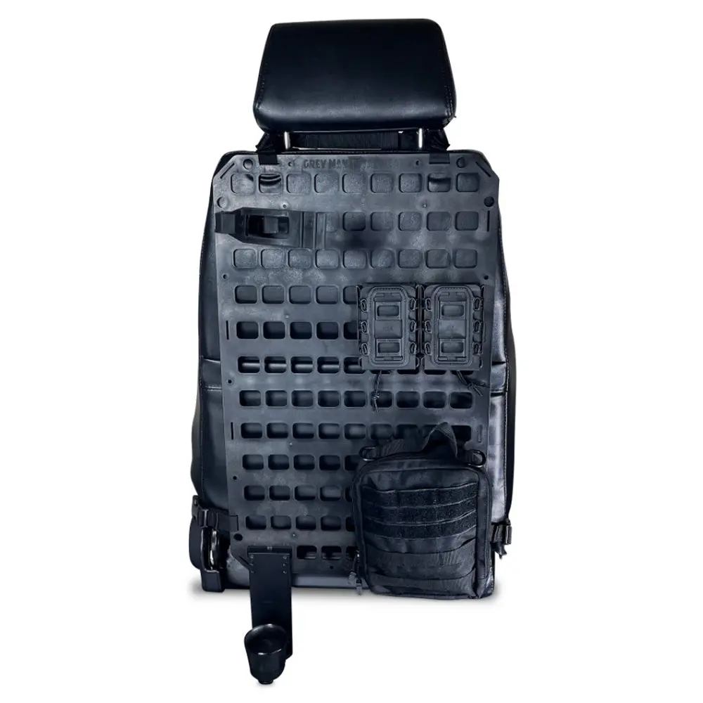 Grey Man Tactical - #203 - Vehicle Rifle Rack - Muzzle Cup Kit + Rubber Clamp - 15.25 X 25 Rmp™ Package 1