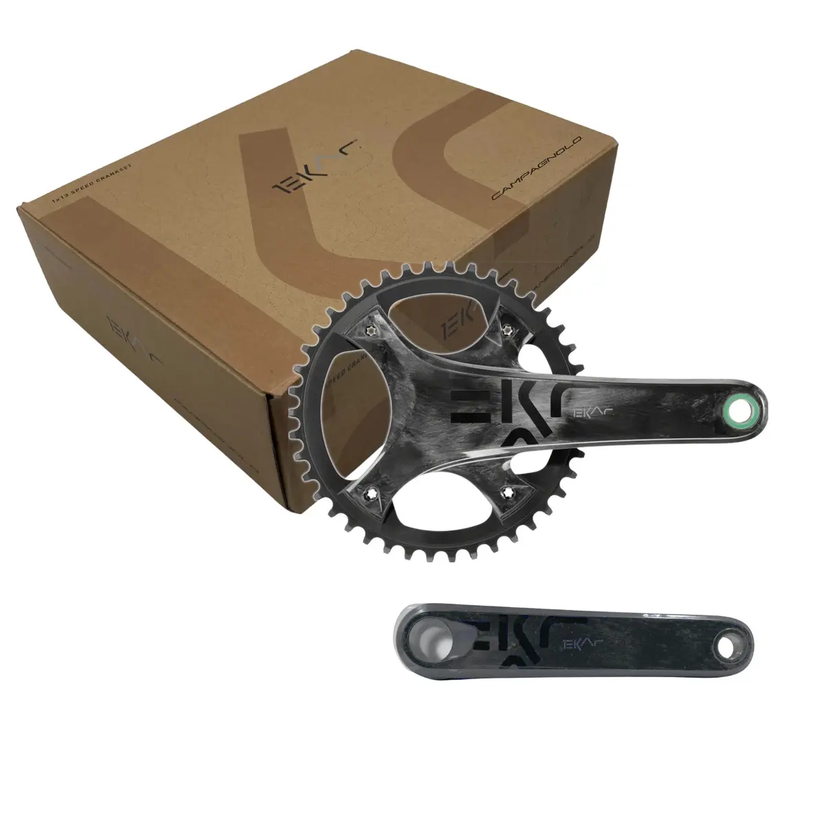 Campagnolo Ekar Crankset 172.5Mmx42t Black 1X13 Speed 1