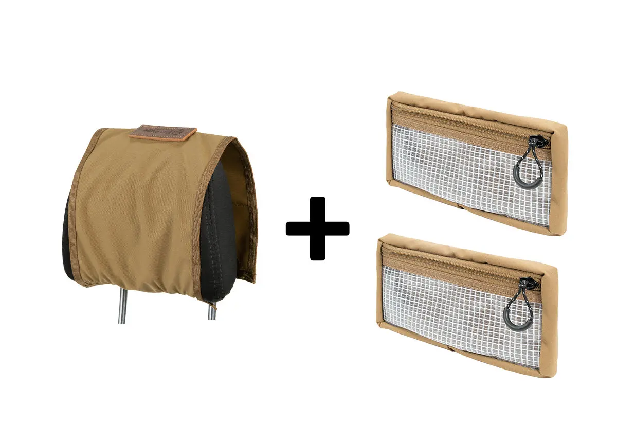 Brog - Headrest Pouch Kit 3