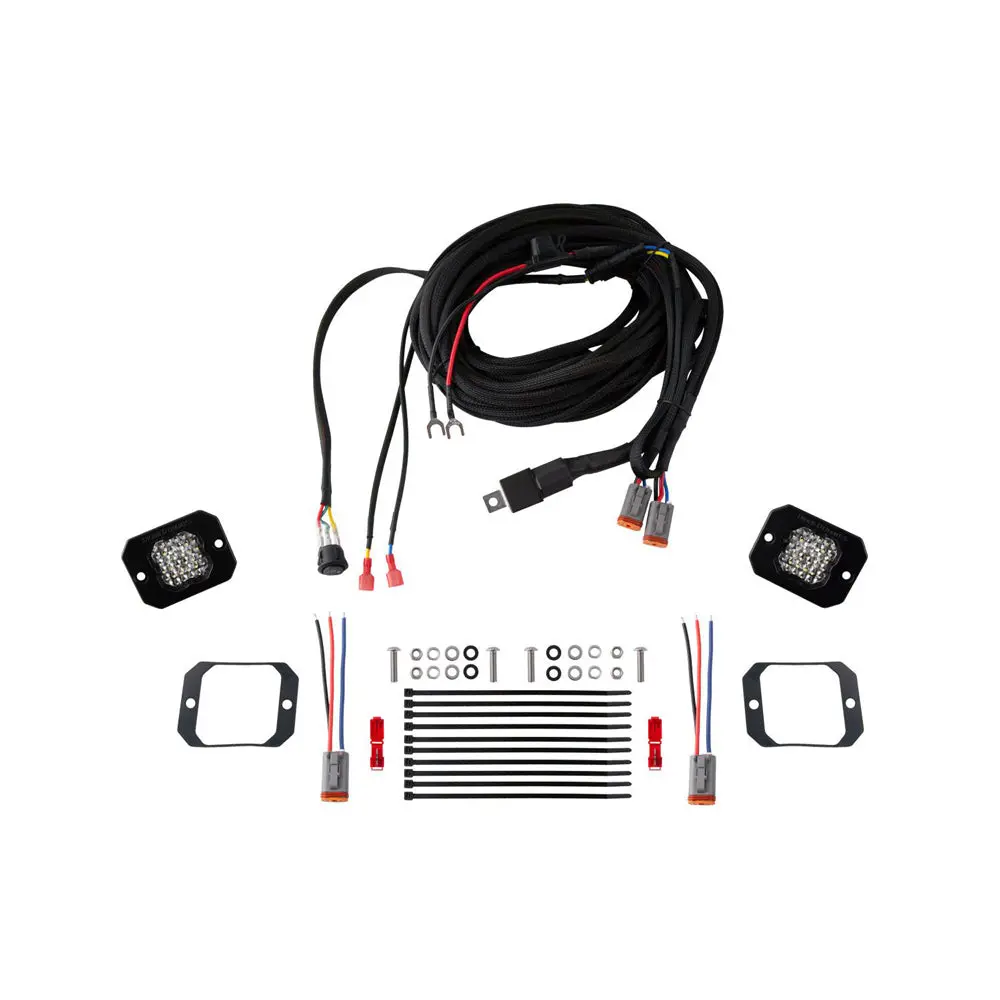 Diode Dynamics - Stage Series Flush Mount Reverse Light Kit 1