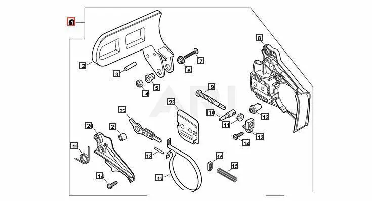 P021048620 Genuine Echo- Chain Brake Assy Cs-361P 1