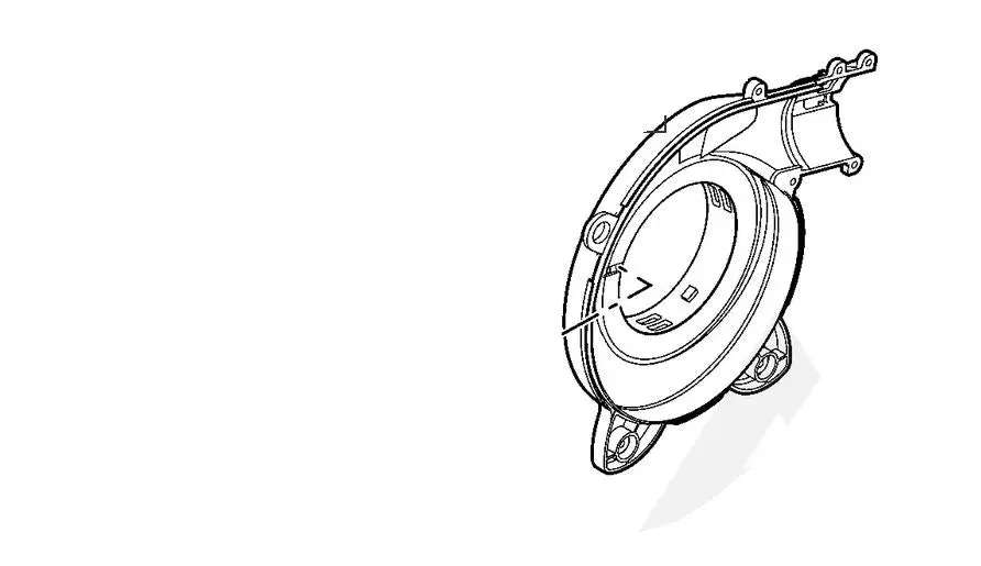 E103000490 Genuine Echo Part Case, Fan Es-255 1