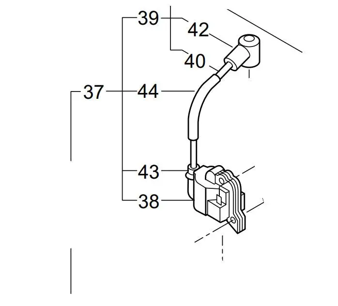 288516 New Genuine Maruyama Ignition Coil Eh23dsl H23dr Oem 1