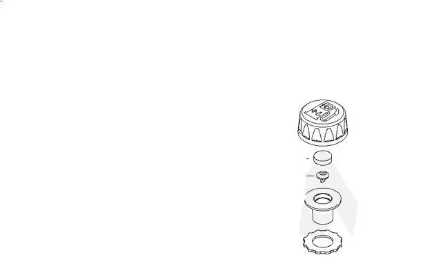 A033000110 New Shindaiwa Fuel Cap Fits Blowers Trimmers Hedgetrimmers Oem Sh3 1