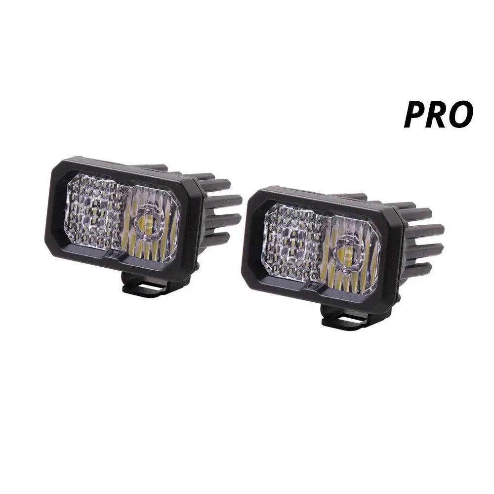 Diode Dynamics - Ssc2 Sae/Dot White Pro Standard Led Pod (Pair) 1