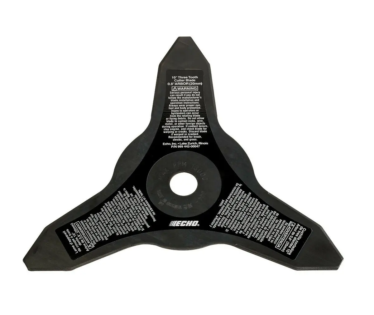 Echo 3-Cutter Brushcutter Blade 20Mm Arbor 99944200047 1
