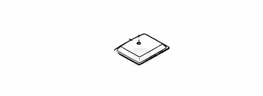 13031003930 Genuine Echo Part Filter, Air Fits Cs-302S 1