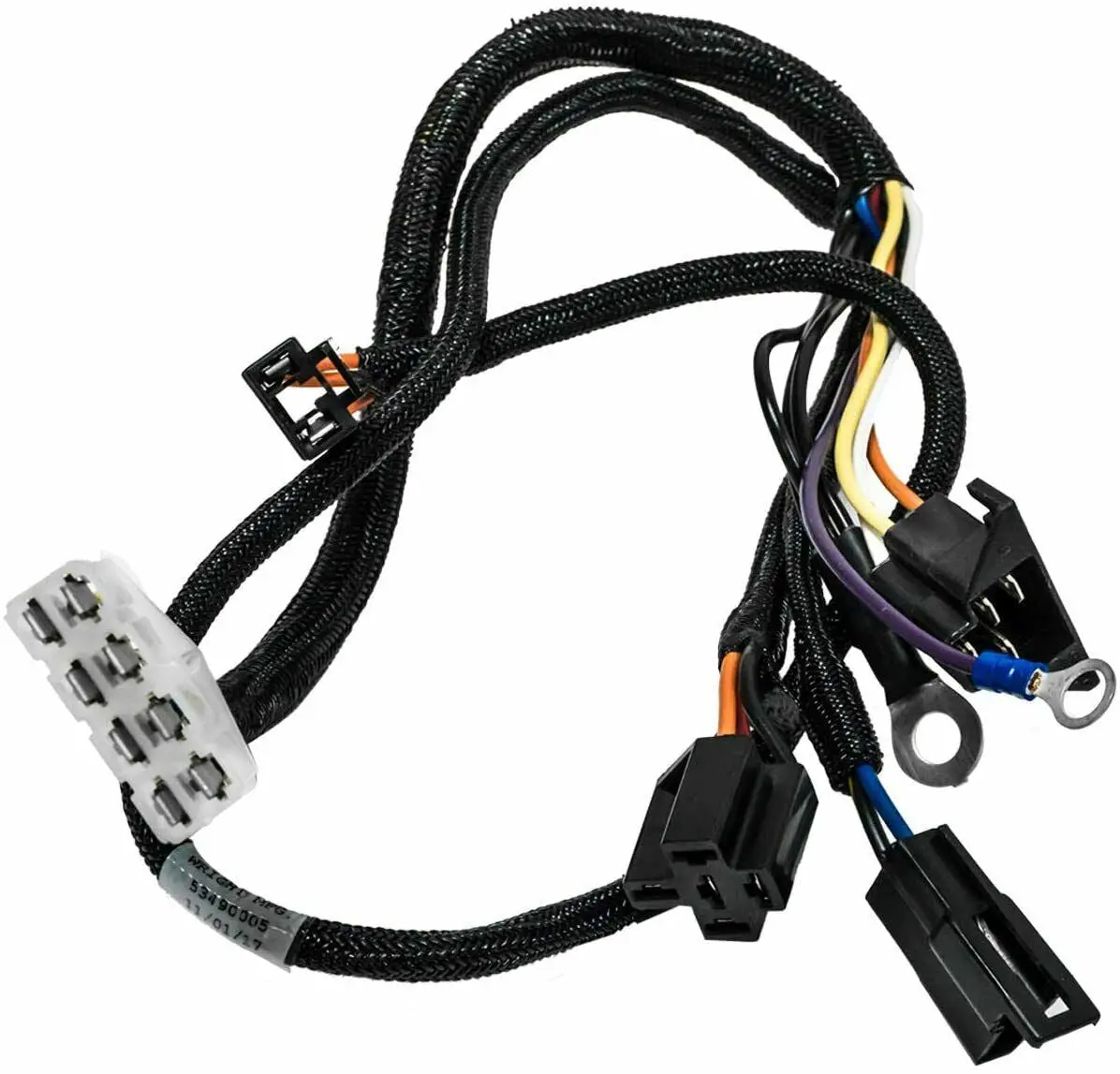 Genuine Oem Wright Stander Lower Harness With Connector 53490005 Wright Mowers 1
