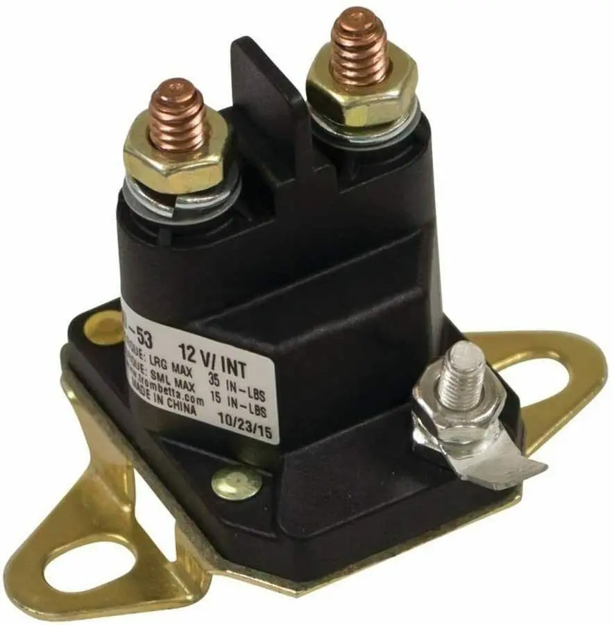 Genuine Wright Starter Solenoid (12 Volt) For 32", 36", & 42" / 53490009 1