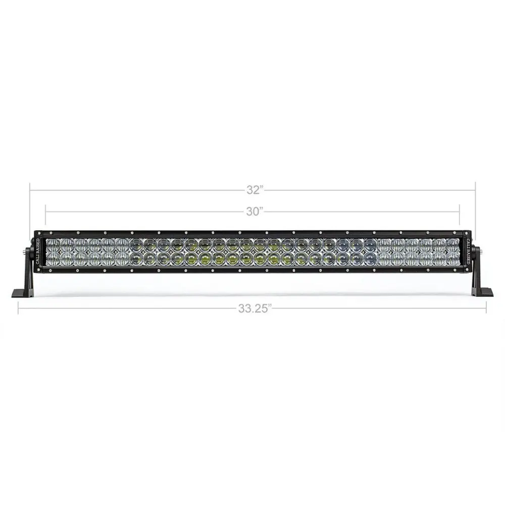 Cali Raised Led - 32" Dual Row 5D Optic Osram Led Bar 1
