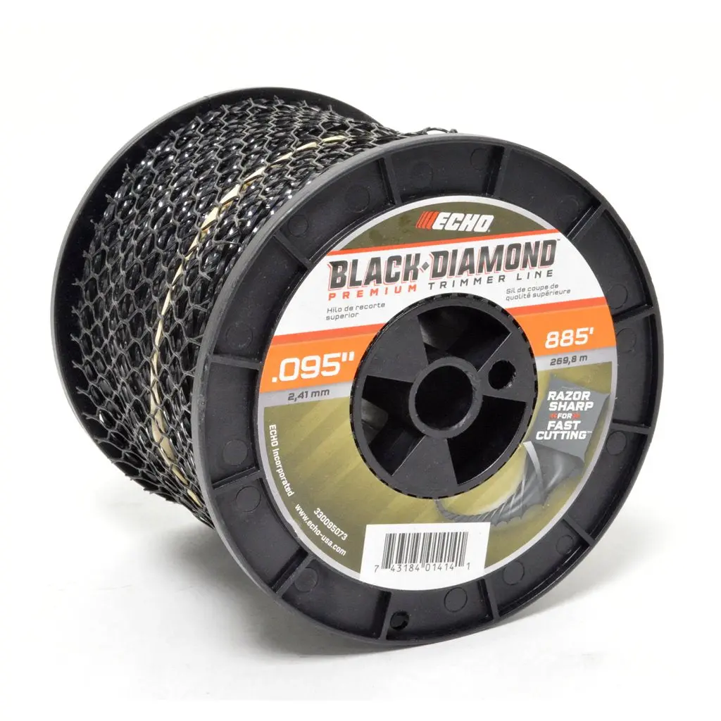Echo Black Diamond .095 Trimmer Line 3-Pound Spool (885 Feet) 330095073 1