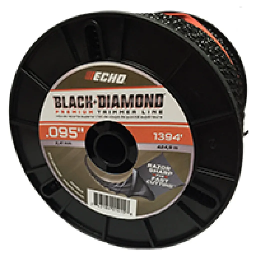 Echo Black Diamond .095 Trimmer Line 5-Pound Spool (1,394 Feet) 330095075 1