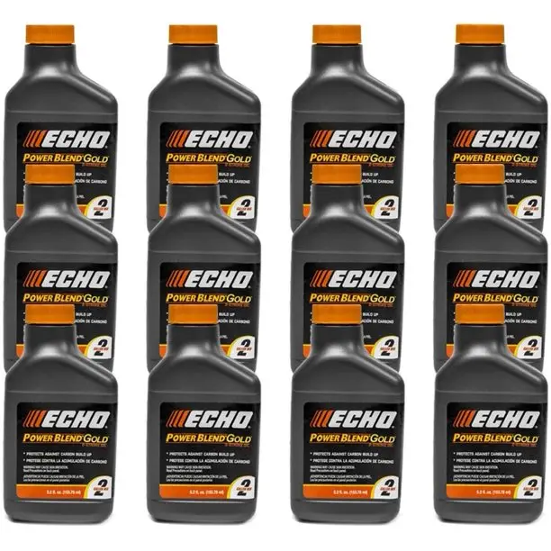 (12 Pack) 5.2Oz: 2 Gallon Mix 2-Cycle Oil Powerblend 6450002G Gold 1
