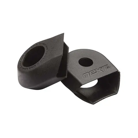 Raceface Crank Boots: For Alloy Cranks, 2-Pack Black 1