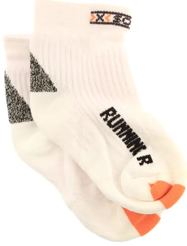X-Socks Runnng Young Sport Jr Msrp $25 Short Sock Kids 7 - 8.5 Eu 24 - 26 New 1