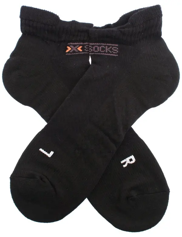X-Socks Low Cut Casual Breathe Msrp $24 Us 11.5 - 13 Eu 45 - 47 Black New 1