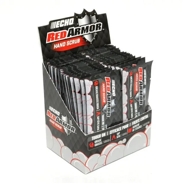 Red Armor Hand Scrub 0.2Oz Sample/Travel Packs (50 Count) 3550000 1