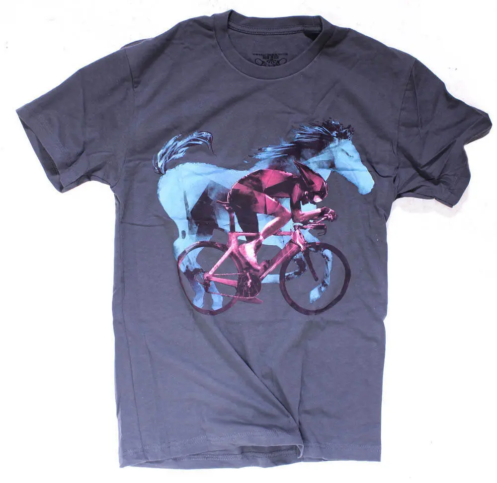 Clockwork Gears Horsepower Men's Sm T-Shirt Short Sleeve Grey Cotton Crew New 1