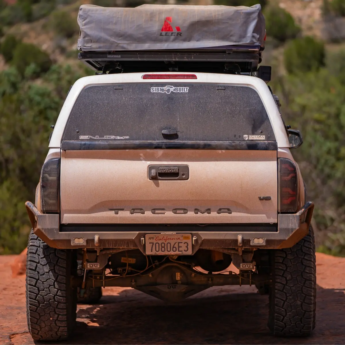 Drt Fabrication - High Clearance Rear Bumper - Toyota Tacoma (2016-2023) 1