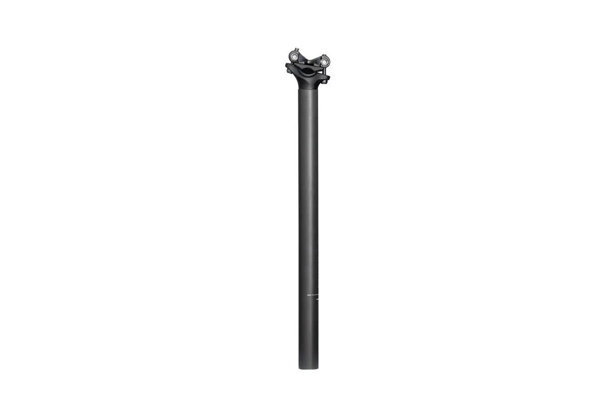 3T Carbon Round Seatpost 27.2Mm 400Mm Zero Offset Matte Black 1
