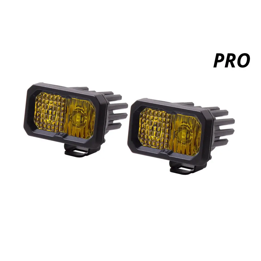 Diode Dynamics - Ssc2 Sae/Dot Yellow Pro Standard Led Pod (Pair) 1