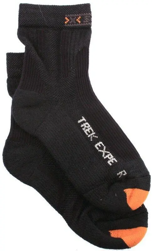 X-Socks Trekking Expedition Jr Msrp $28 Short Sock Kids 7 - 8.5 Eu 24 - 26 New 1