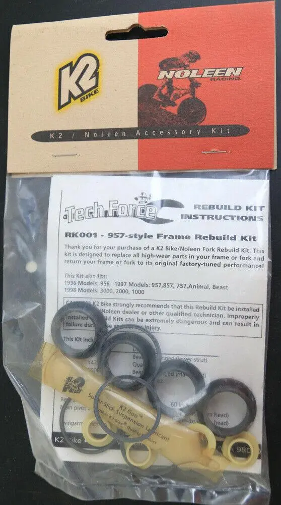 K2 Noleen Rk001 Pro-Flex 9-Style Frame Rebuild Kit New 1