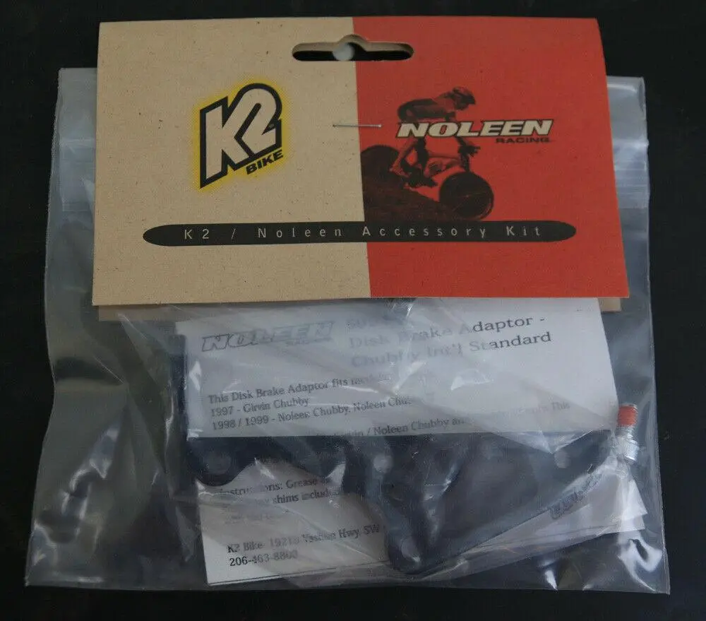K2 Noleen 5994 Disc Brake Adapter Chubby Int'l Standard 1