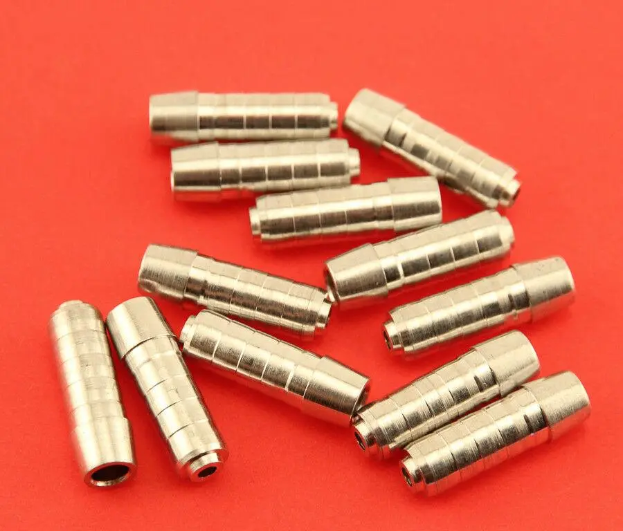 1 Dozen 2314 Aluminum Arrow Glue-In Inserts 8-32 Threads .327" Archery Bow New 1