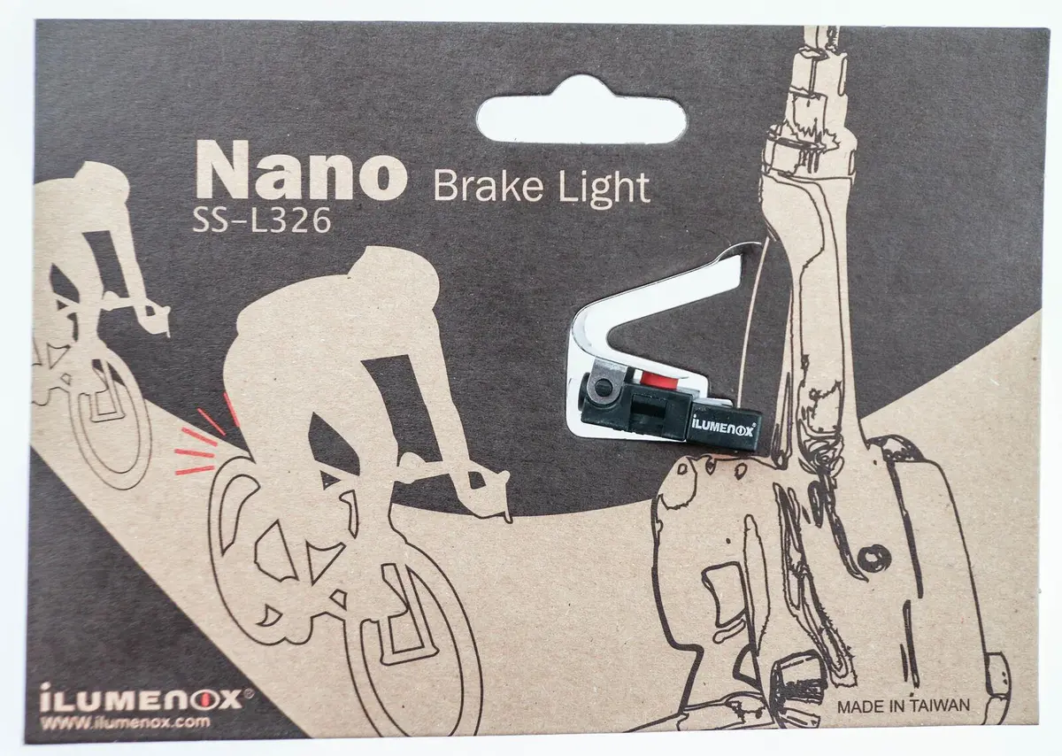 Ilumenox Nano Ss-L326 Rear Road Bike Caliper / V-Brake Brake Light New 1