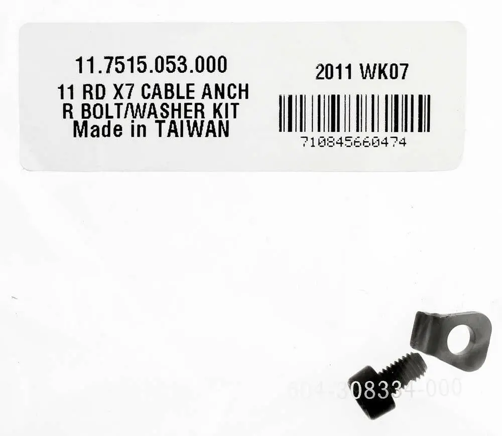 Sram X7 Rear Derailleur Cable Anchor Bolt Kit Mtb Bike 11.7515.053.000 New 1